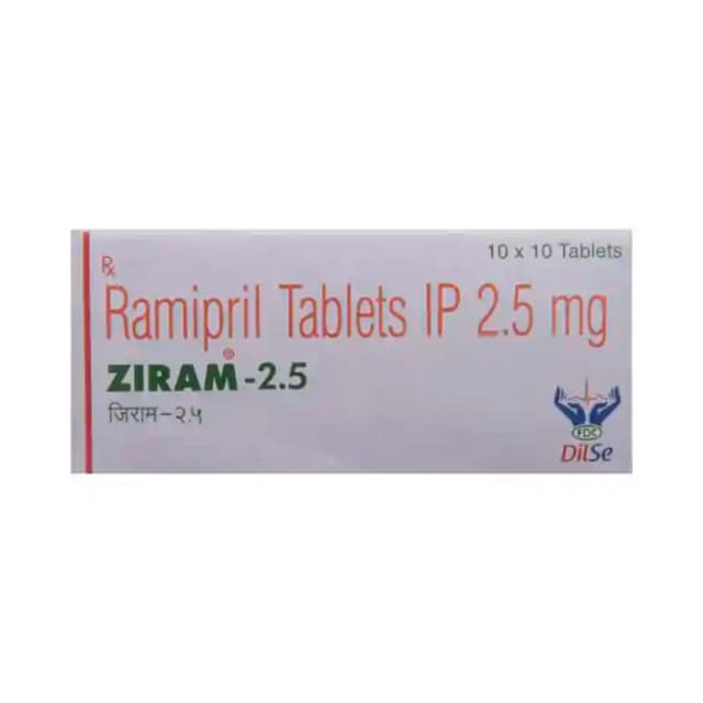 Ziram 2.5 (10 tablets in 1 strip)