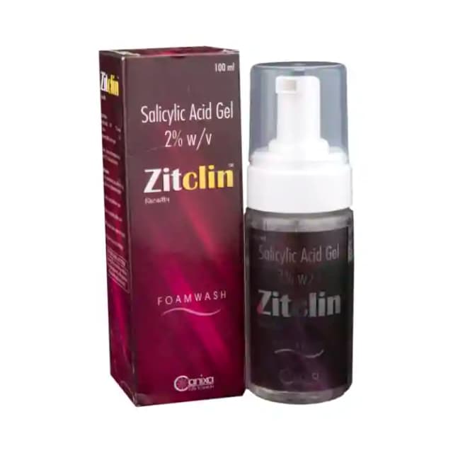 Zitclin Face Wash (1 Tube Of 100 ml Face Wash)