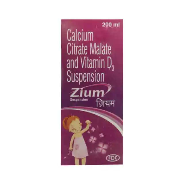 Zium Suspension (1 Bottle of 200 ml Suspension)