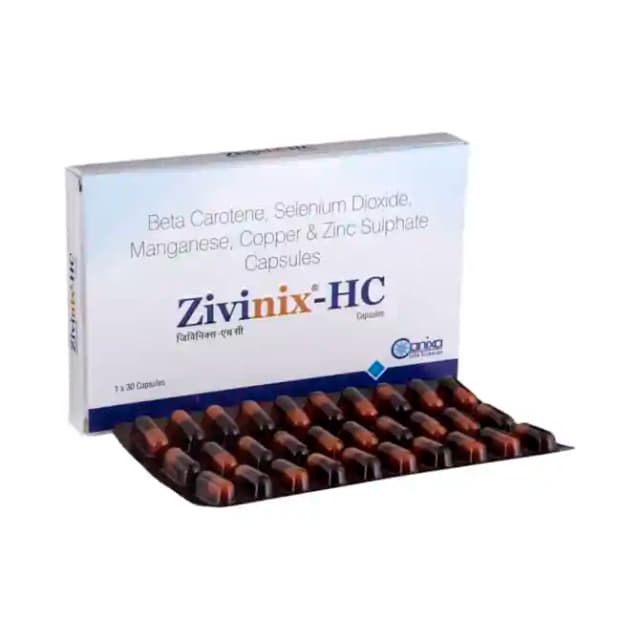 Zivinix HC (30 Capsules in 1 strip)
