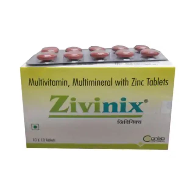 Zivinix (1 Strip Of 10 tablets)