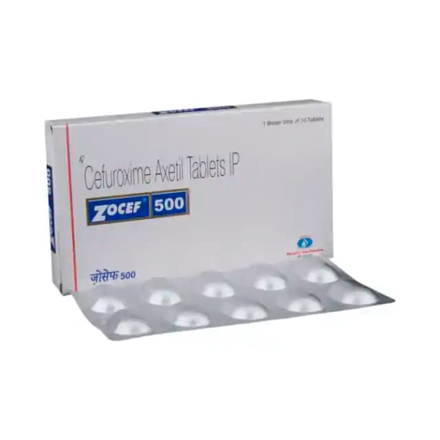 Zocef 500 (10 tablets in 1 strip)