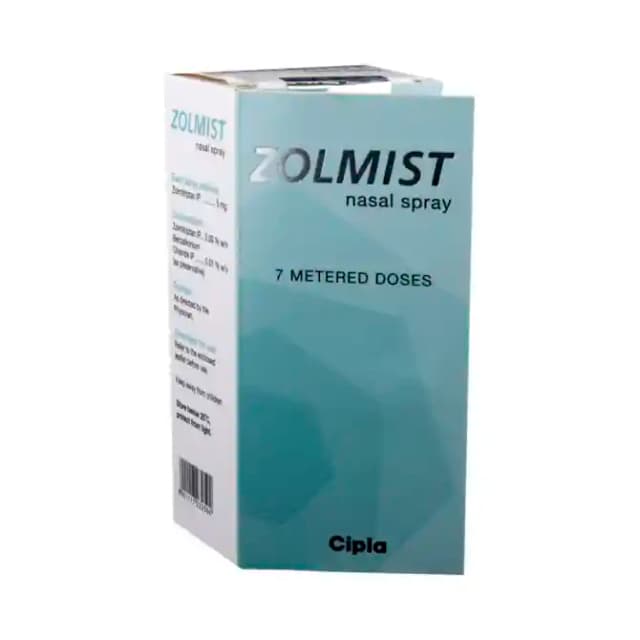 Zolmist Nasal Spray (7 MDI in 1 bottle)