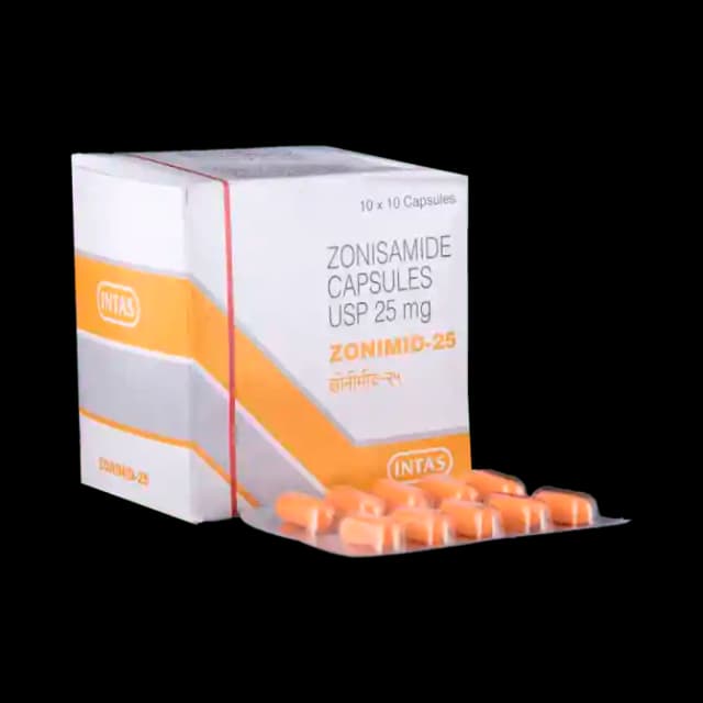 Zonimid 25 (10 capsules in 1 strip)
