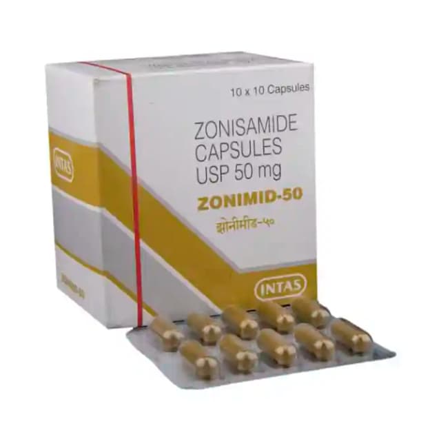 Zonimid 50 (10 capsules in 1 strip)