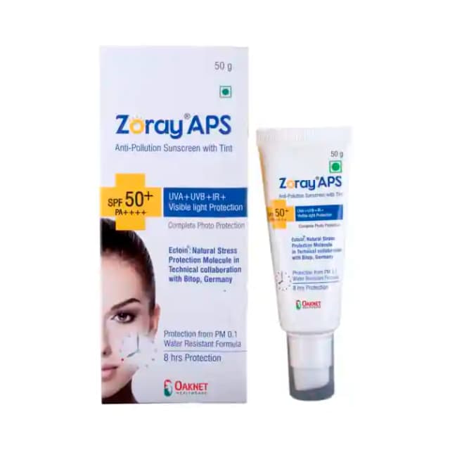Zoray APS SPF 50+ Sunscreen Gel (1 Tube Of 50 gm Gel)