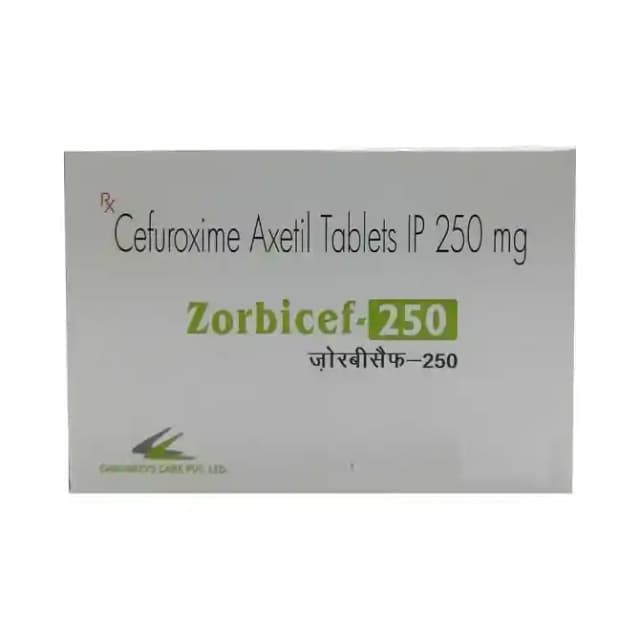 Zorbicef 250 (4 tablets in 1 strip)