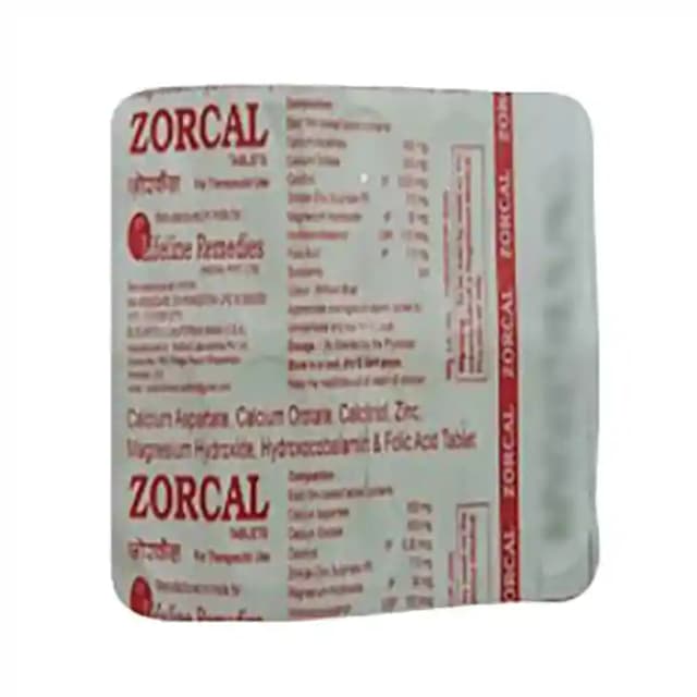 Zorcal (1 Strip Of 10 tablets)