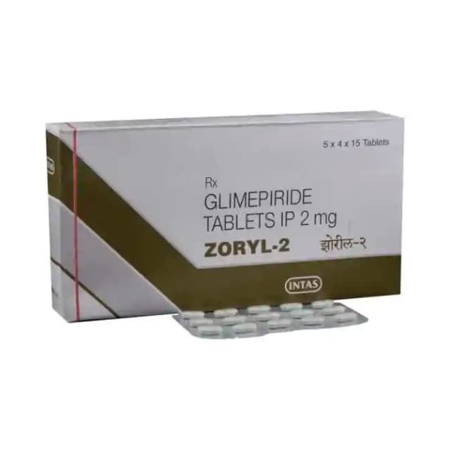 Zoryl 2 (15 tablets in 1 strip)