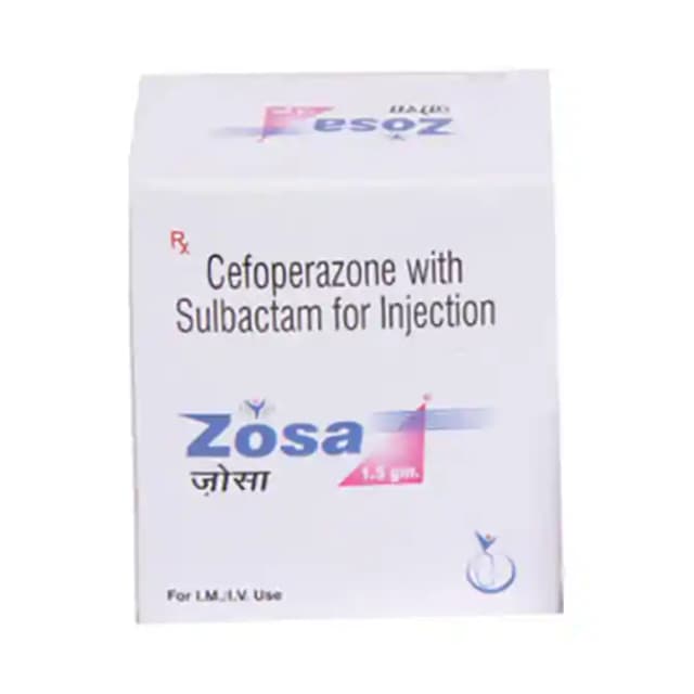 Zosa 1.5gm Injection (1 Injection in 1 vial)