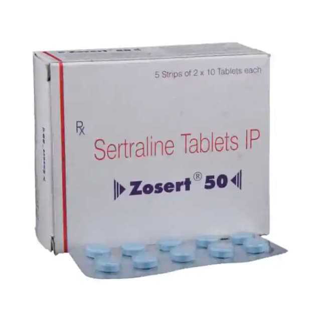 Zosert 50 (10 tablets in 1 strip)