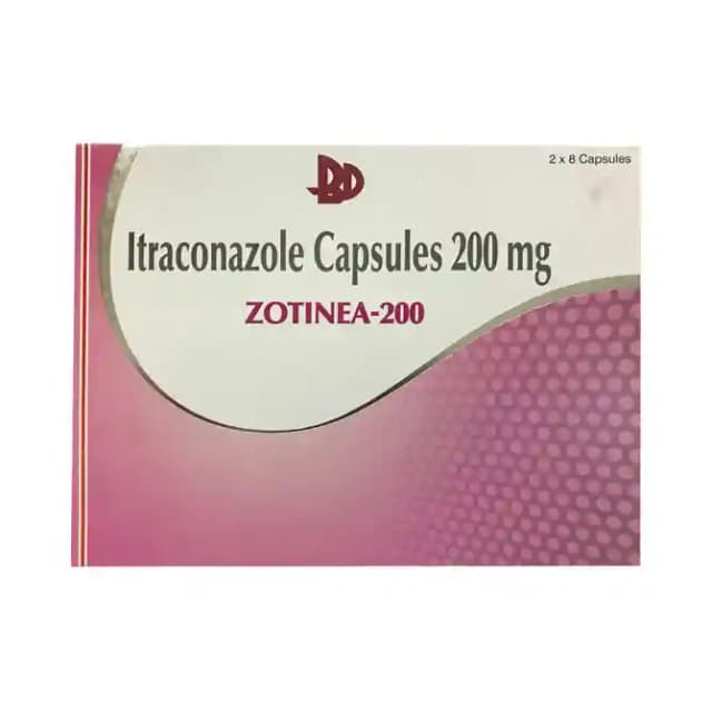 Zotinea 200 (8 capsules in 1 strip)