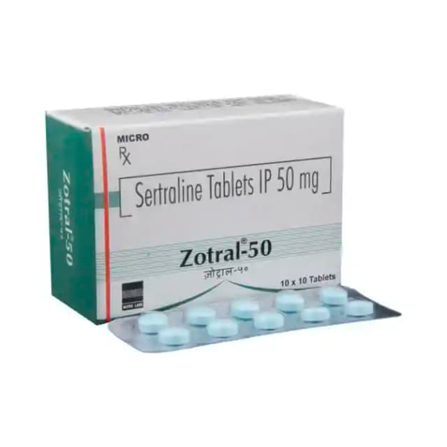 Zotral 50 (10 tablets in 1 strip)