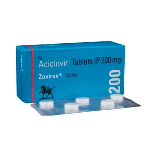 Zovirax 200 (5 tablets in 1 strip)