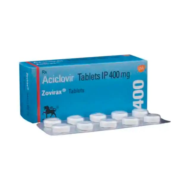 Zovirax 400 (10 tablets in 1 strip)