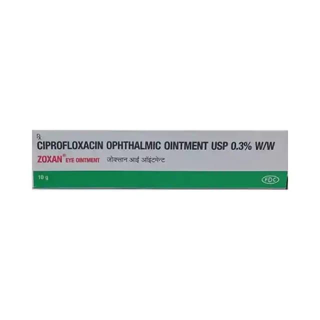Zoxan Eye Ointment (10 gm in 1 tube)