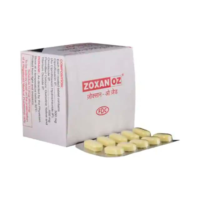 Zoxan OZ (10 tablets in 1 strip)