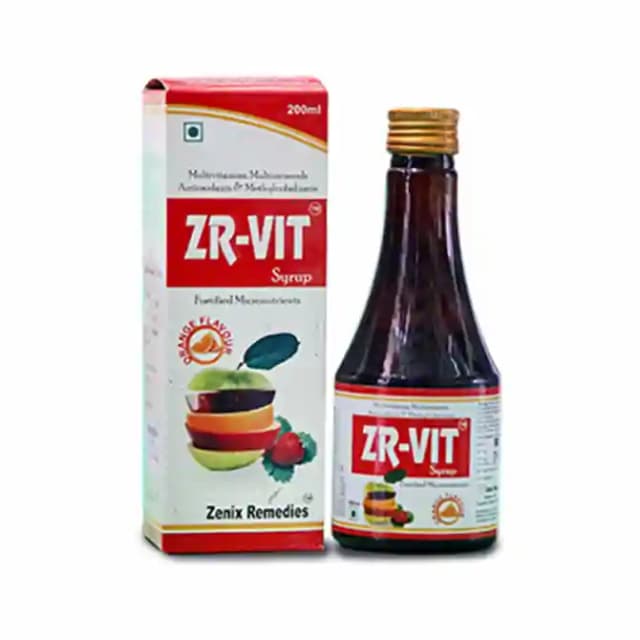 ZR VIT Syrup (1 Bottle of 200 ml Syrup)