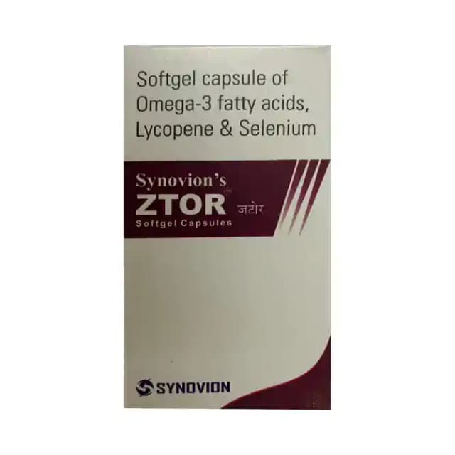 Ztor Softgel (1 Strip Of 10 soft gelatin capsules)