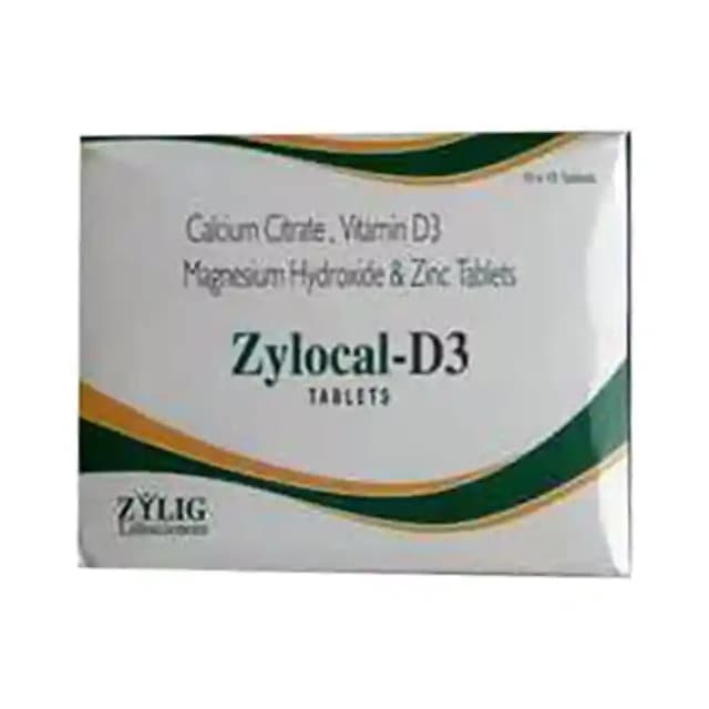 Zylocal D3 (1 Strip Of 10 tablets)