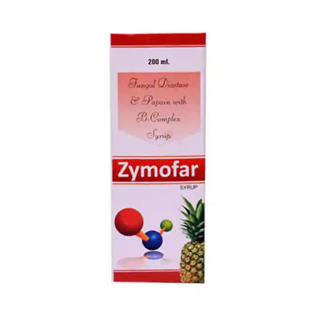 Zymofar Syrup (1 Bottle of 200 ml Syrup)