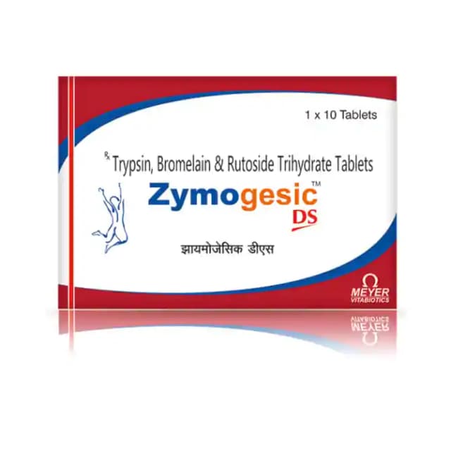Zymogesic DS (1 Strip Of 10 tablets)