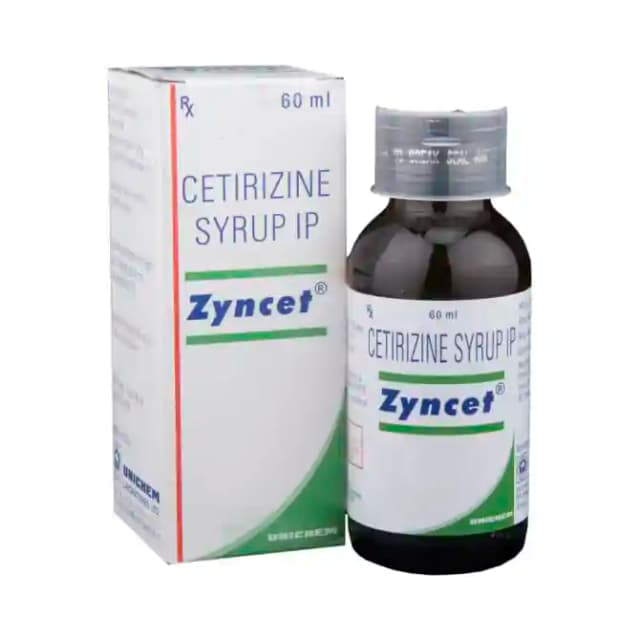 Zyncet Syrup (60 ml in 1 bottle)