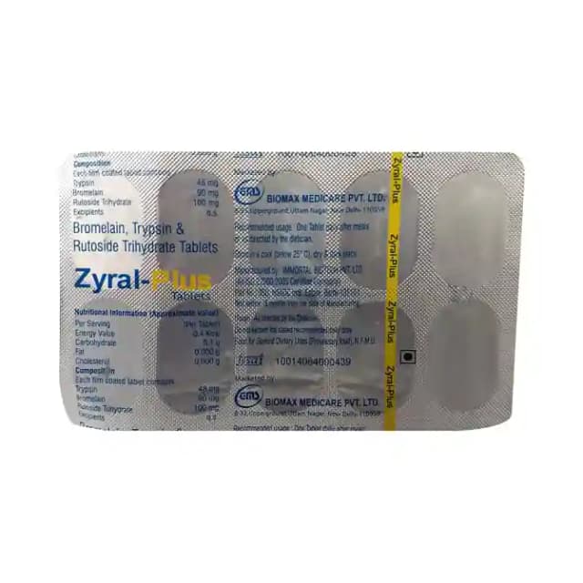 Zyral Plus (10 tablets in 1 strip)