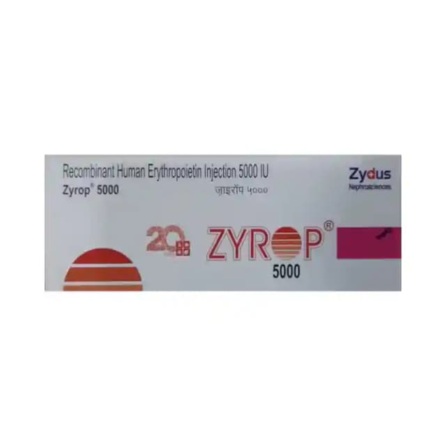 Zyrop 5000 Injection (1 Powder for Injection in 1 vial)