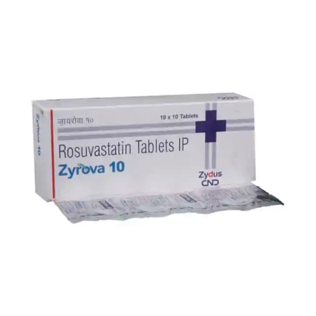 Zyrova 10 (10 tablets in 1 strip)