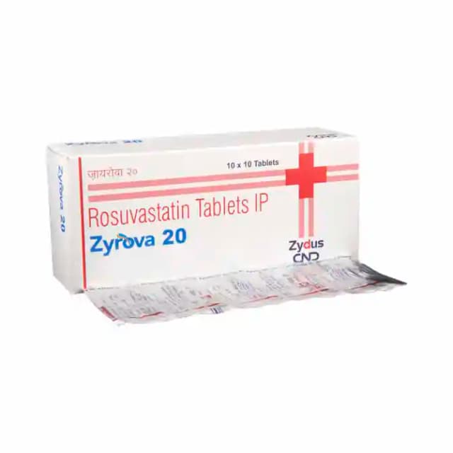 Zyrova 20 (10 tablets in 1 strip)