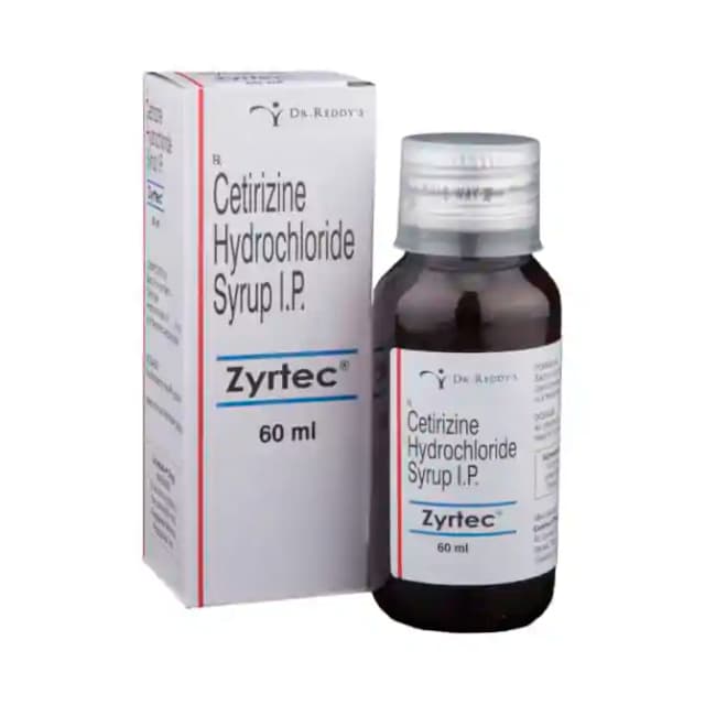 Zyrtec Syrup (60 ml in 1 bottle)
