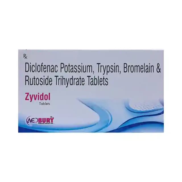 Zyvidol (10 tablets in 1 strip)